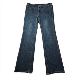 Lane Bryant Slim Boot Genius Fit Dark Wash Jeans Size 16